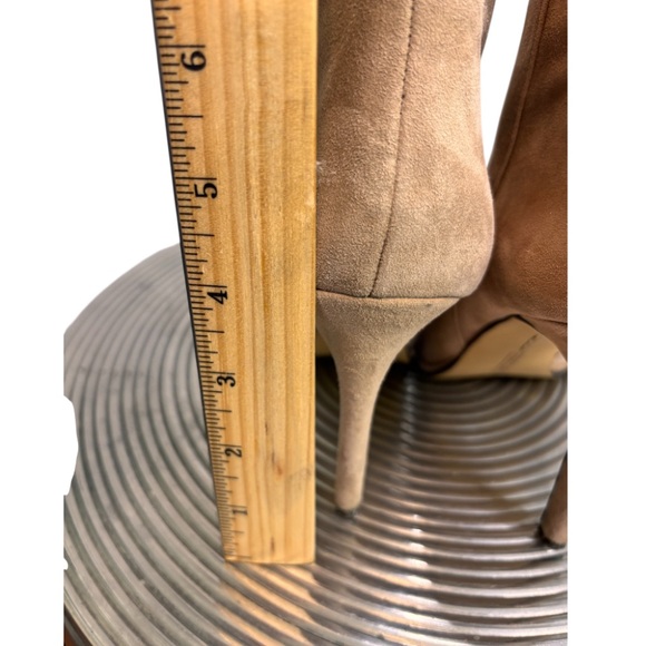 Vince Camuto VC Lorenza Heeled Boots – Wild Mushroom Suede – Size 7 - Picture 9 of 13